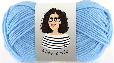 Blues series 5ply 100% Acrylic Yarns, 1.75 Oz (50g) 115 meters/ 125 yards 5ply