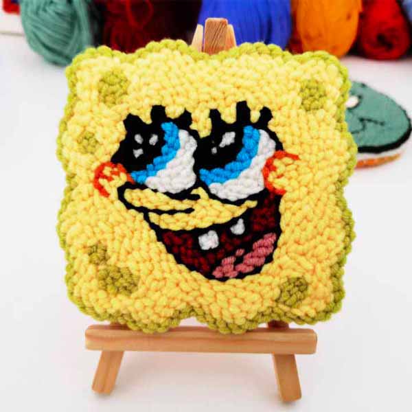 SquarePants coaster 3PC in 1 Set - Finished craft