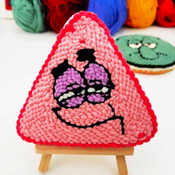 SquarePants coaster 3PC in 1 Set - Finished craft