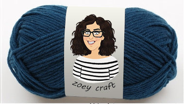 Blues series 5ply 100% Acrylic Yarns, 1.75 Oz (50g) 115 meters/ 125 yards 5ply