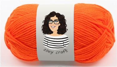 Red series 5ply 100% Acrylic Yarns, 1.75 Oz (50g) 115 meters/ 125 yards 5ply