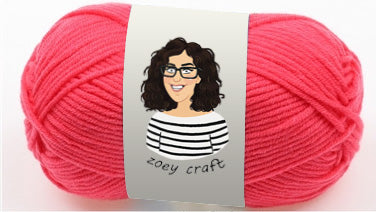 Red series 5ply 100% Acrylic Yarns, 1.75 Oz (50g) 115 meters/ 125 yards 5ply