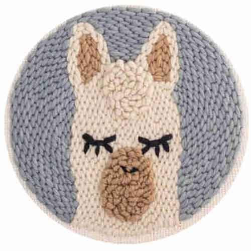 Lovely animals punch needle starter kits