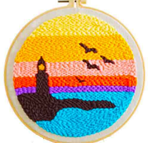 Beautiful Scenery Punch Needle Starter Kits