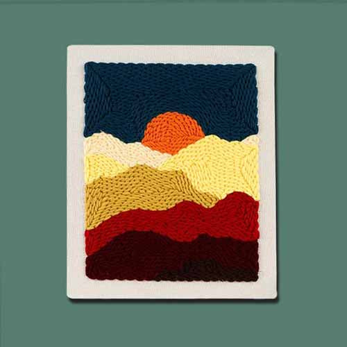 Beautiful Scenery Scenic Punch Needle Starter Kit