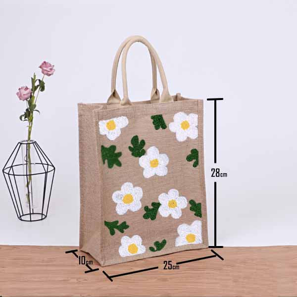 Burlap tote bag *Made to Order* Custom Picture- Personalized Gift