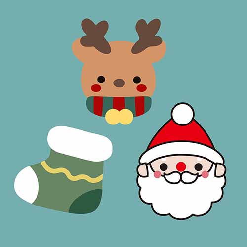 Christmas Coaster 3PC in 1 Set