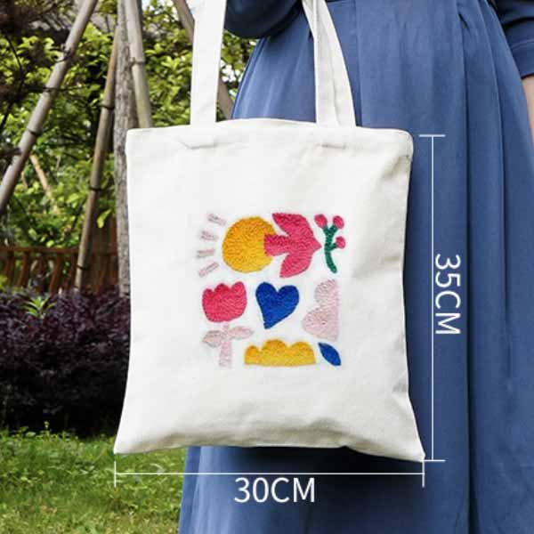 DIY Canvas tote bag perfect world