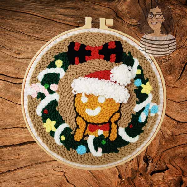 Christmas punch needle starter kits