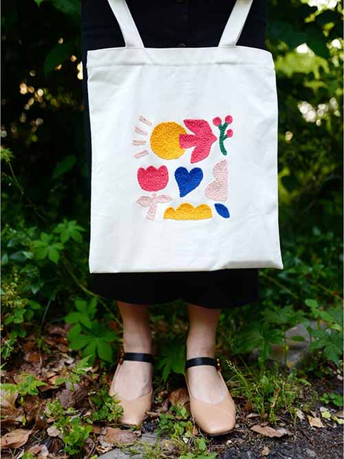 DIY Canvas tote bag perfect world