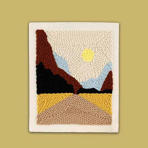 Beautiful Scenery Scenic Punch Needle Starter Kit