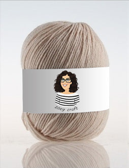 Brown & Khaki series 3ply 100% Acrylic Yarns, 1.75 Oz (50g) 273 yd / 250 m 3ply