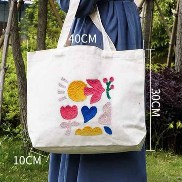 DIY Canvas tote bag perfect world
