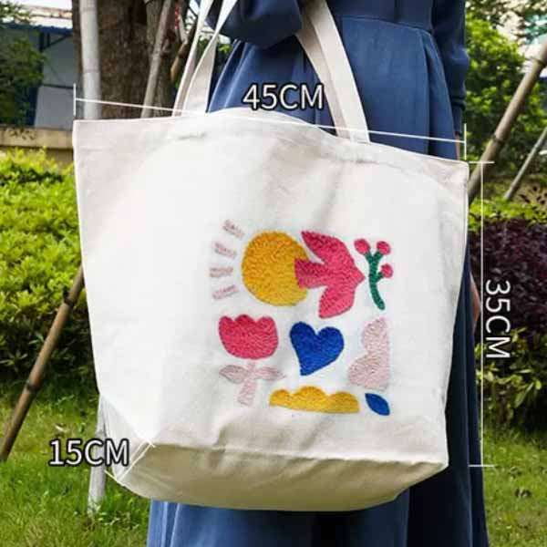 DIY Canvas tote bag perfect world