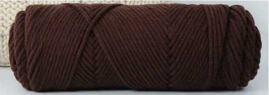 Brown & Khaki 8 Ply 100% Acrylic Yarns,3.5 oz/100 gm,120 yd/110 m, 8 PLY