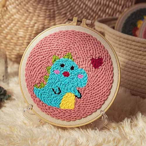Cartoon Characters Punch Needle Starter Kits