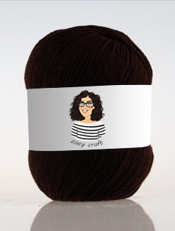 Brown & Khaki series 3ply 100% Acrylic Yarns, 1.75 Oz (50g) 273 yd / 250 m 3ply