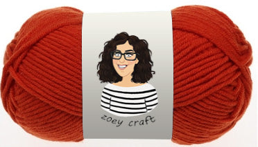 Red series 5ply 100% Acrylic Yarns, 1.75 Oz (50g) 115 meters/ 125 yards 5ply