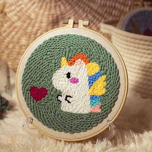 Cartoon Characters Punch Needle Starter Kits