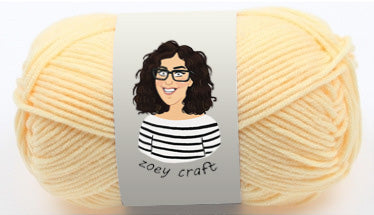 Yellow series 5ply 100% Acrylic Yarns, 1.75 Oz (50g) 115 meters/ 125 yards 5ply