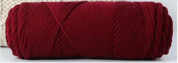 Red series 8 Ply 100% Acrylic Yarns,3.5 oz/100 gm,120 yd/110 m, 8 PLY