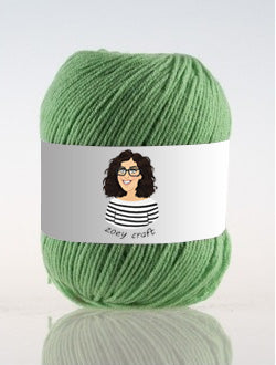 Green series 3ply 100% Acrylic Yarns, 1.75 Oz (50g) 273 yd / 250 m 3ply
