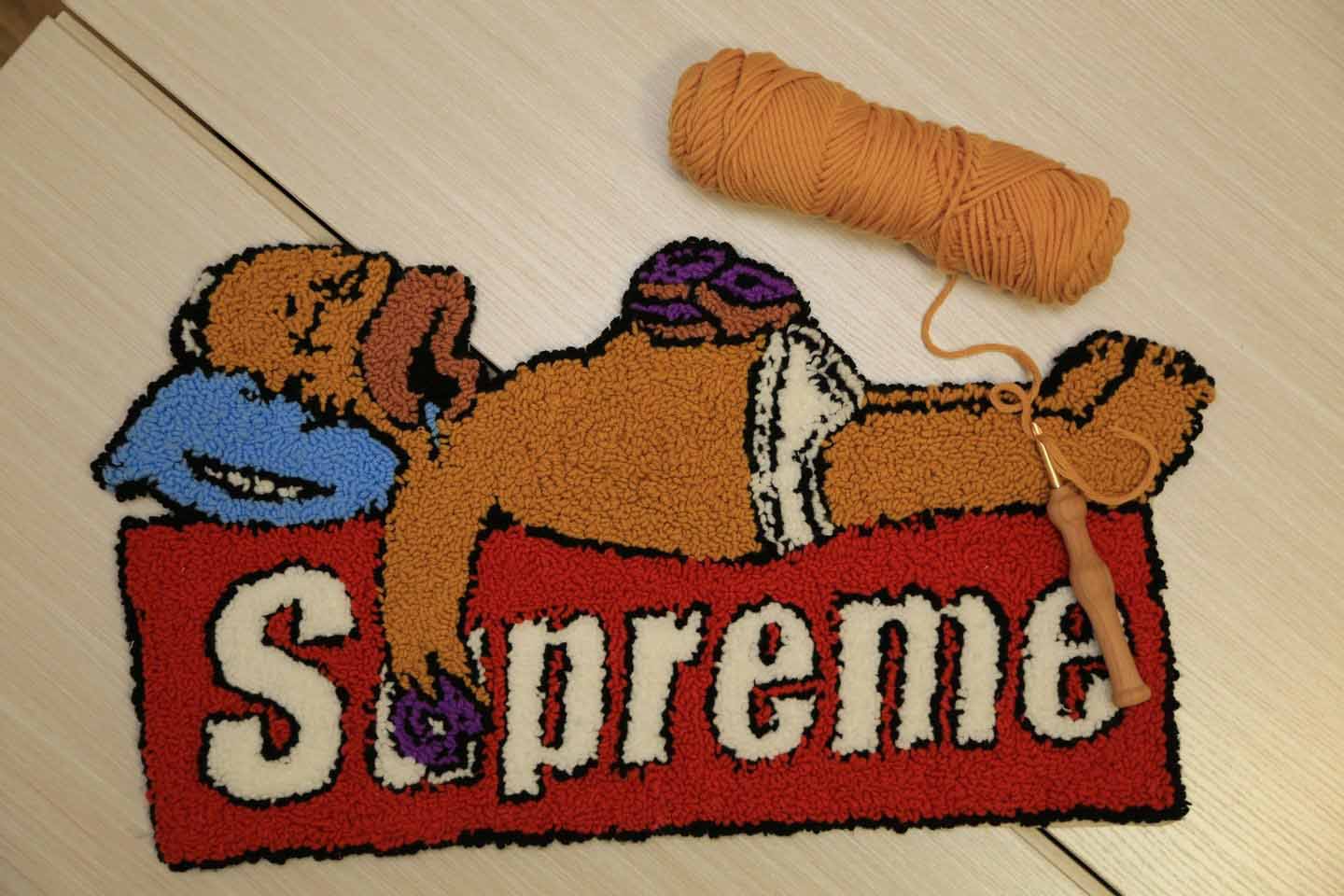 Punch Needle Rug Original Design(Life series)