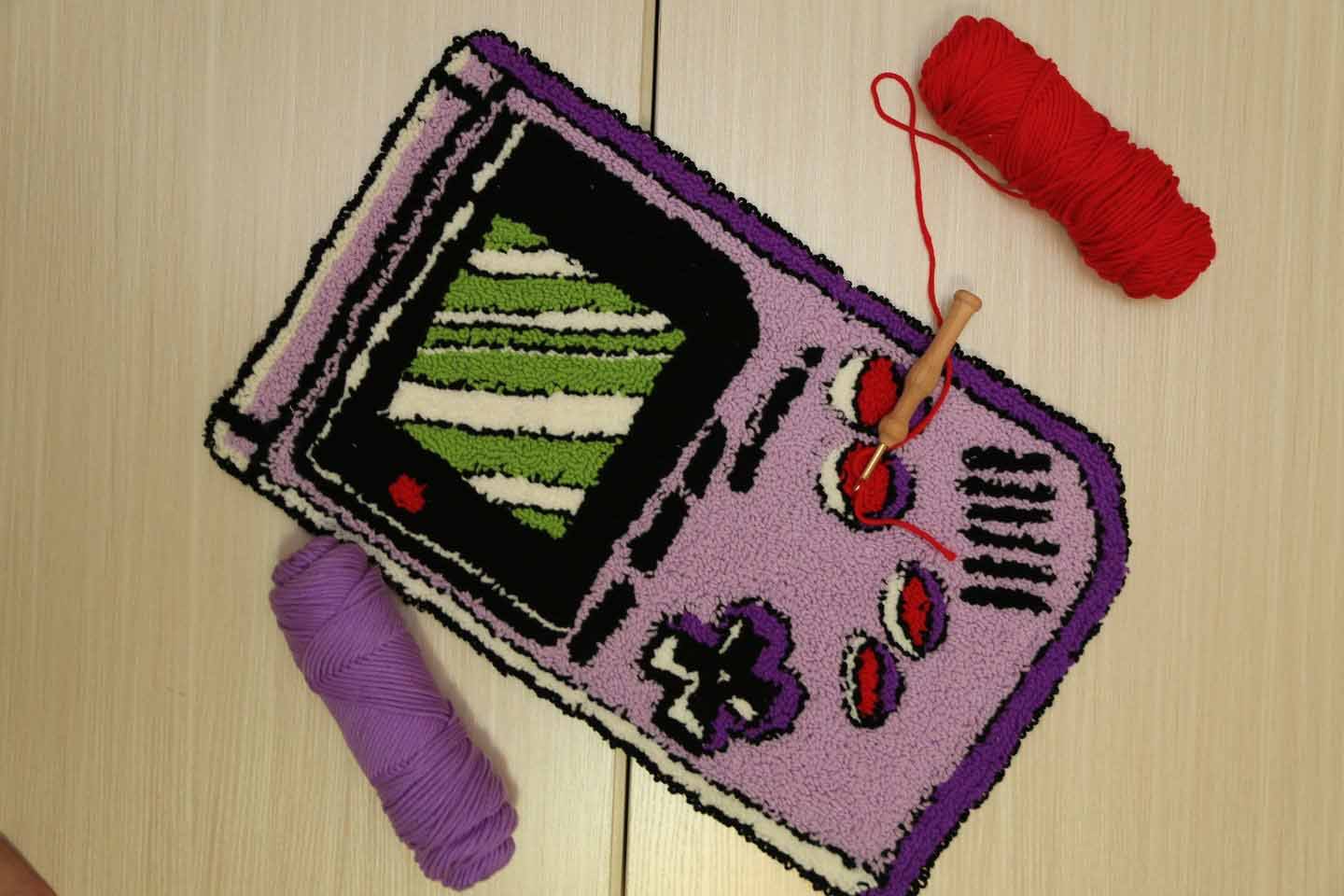 Punch Needle Rug Original Design(Life series)