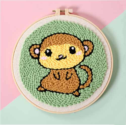 Chinese zodiac punch needle starter kits