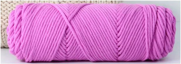 Pink series 8 Ply 100% Acrylic Yarns,3.5 oz/100 gm,120 yd/110 m, 8 PLY