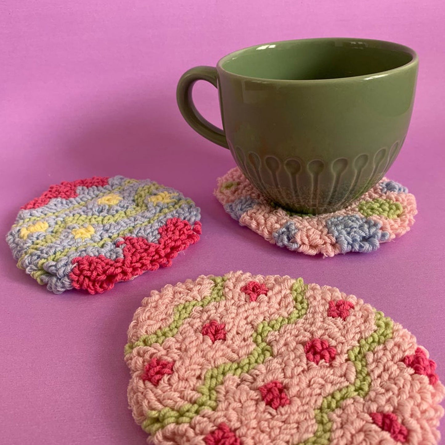 Easter Eggs Coaster 4 pic in 1 Set