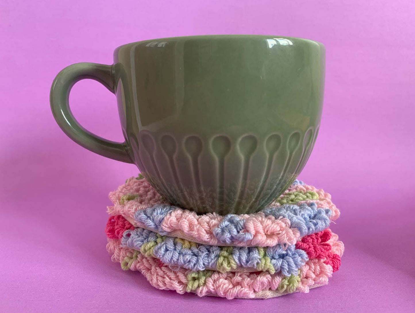 Easter Eggs Coaster 4 pic in 1 Set