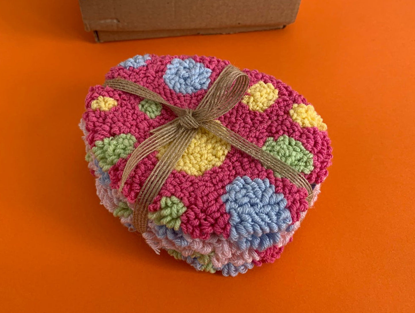 Easter Eggs Coaster 4 pic in 1 Set