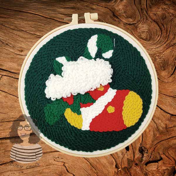 Christmas punch needle starter kits