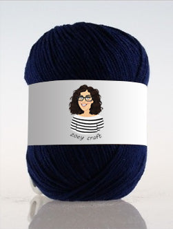 Blue series 3ply 100% Acrylic Yarns, 1.75 Oz (50g) 273 yd / 250 m 3ply