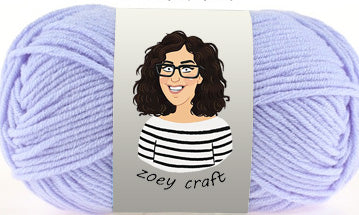 Purple & violet series 5ply 100% Acrylic Yarns, 1.75 Oz (50g) 115 meters/ 125 yards 5ply