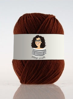 Red series 3ply 100% Acrylic Yarns, 1.75 Oz (50g) 273 yd / 250 m 3ply