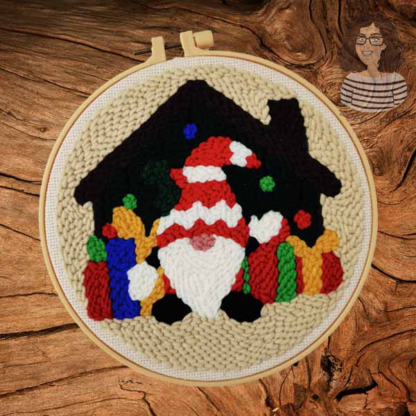 Christmas punch needle starter kits
