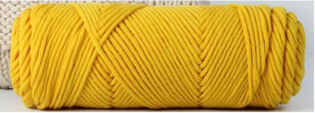 Yellow series 8 Ply 100% Acrylic Yarns,3.5 oz/100 gm,120 yd/110 m, 8 PLY