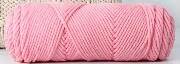 Pink series 8 Ply 100% Acrylic Yarns,3.5 oz/100 gm,120 yd/110 m, 8 PLY