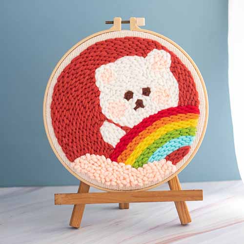 Cartoon Characters Punch Needle Starter Kits