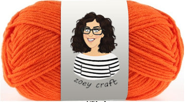 Red series 5ply 100% Acrylic Yarns, 1.75 Oz (50g) 115 meters/ 125 yards 5ply