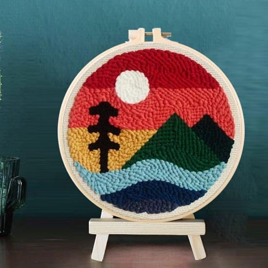 Beautiful Scenery Punch Needle Starter Kits