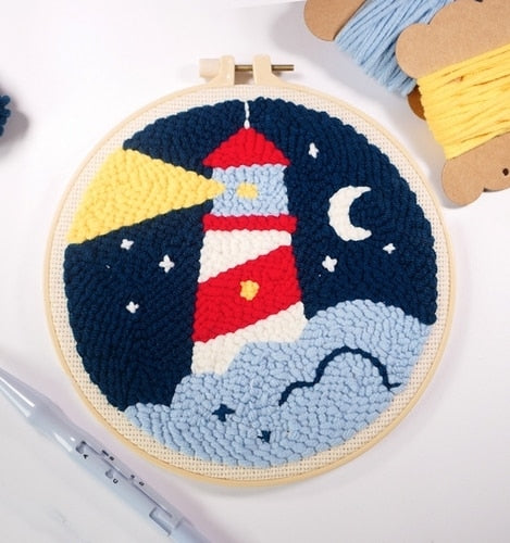 Beautiful Scenery Punch Needle Starter Kits