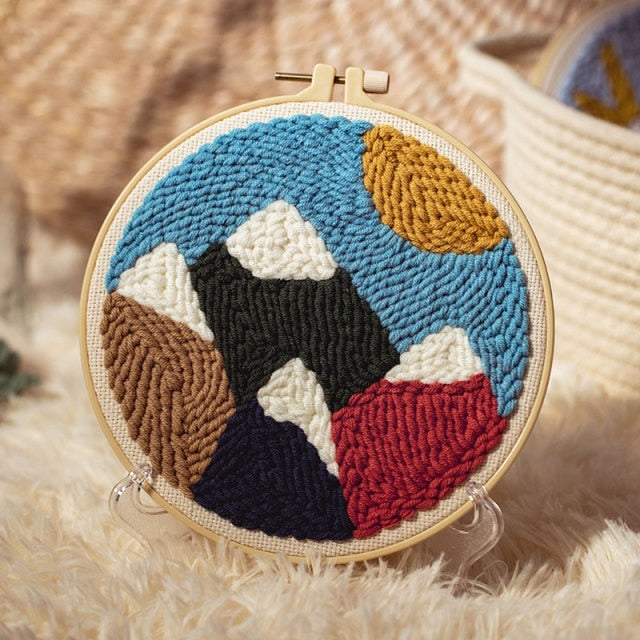 Beautiful Scenery Punch Needle Starter Kits