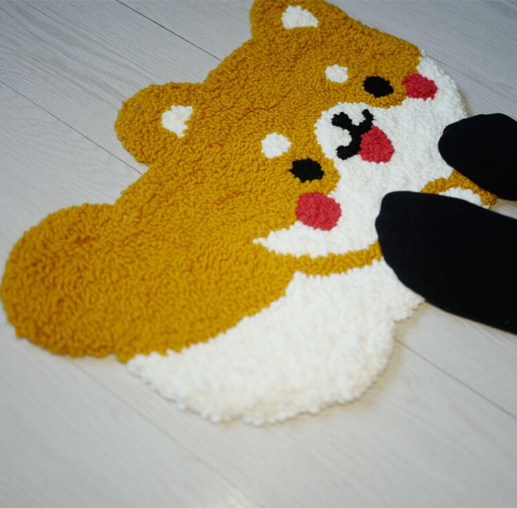 Punch Needle Rug Original Design