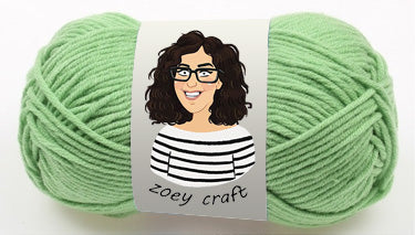 Green series 5ply 100% Acrylic Yarns, 1.75 Oz (50g) 115 meters/ 125 yards 5ply