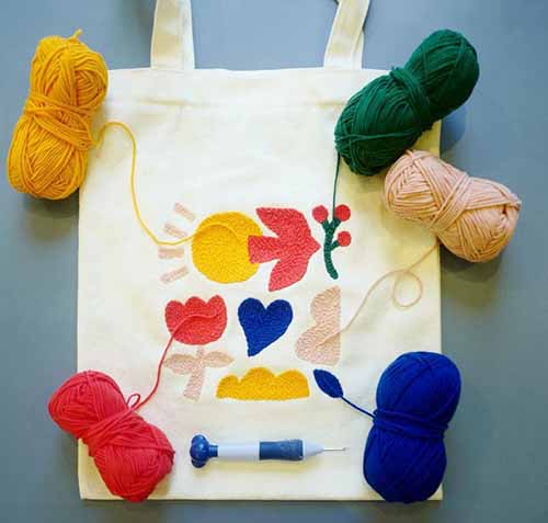 DIY Canvas tote bag perfect world