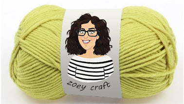 Green series 5ply 100% Acrylic Yarns, 1.75 Oz (50g) 115 meters/ 125 yards 5ply