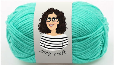 Green series 5ply 100% Acrylic Yarns, 1.75 Oz (50g) 115 meters/ 125 yards 5ply